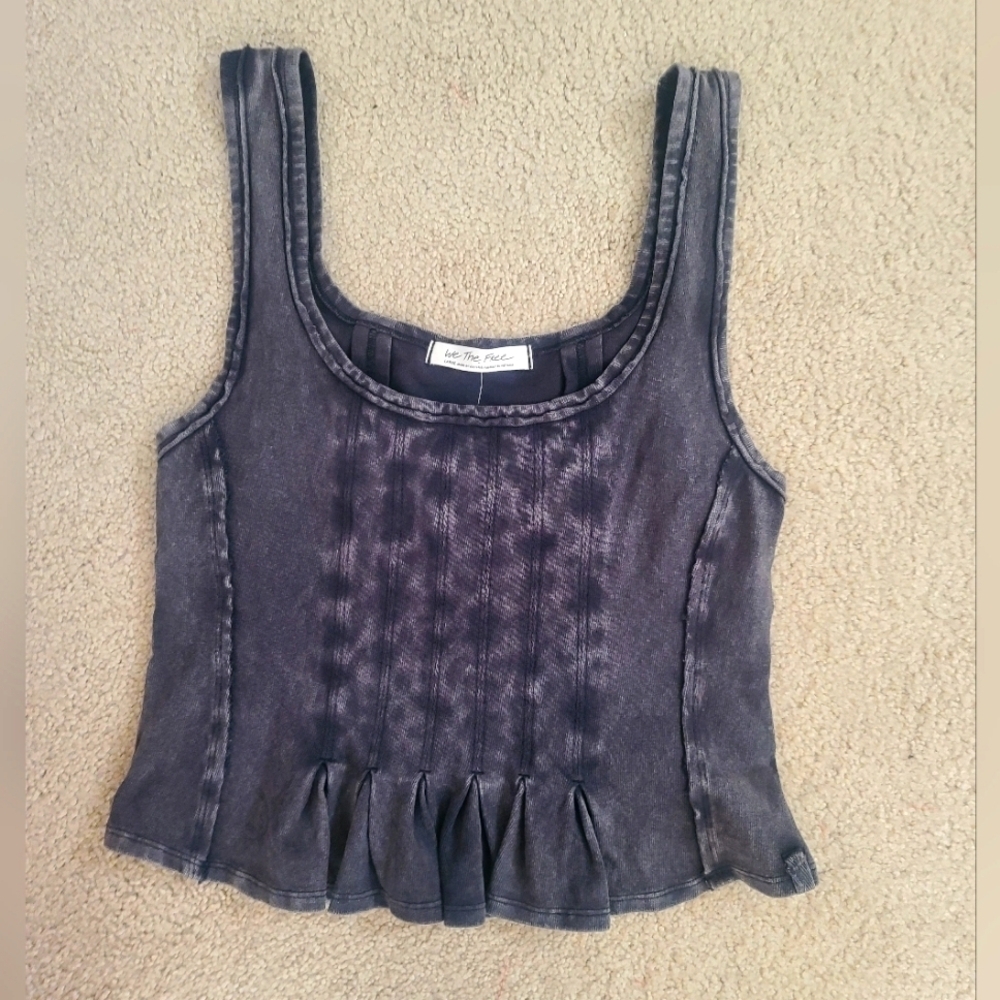 Free People Roller Peplum tank top! NWT! - Picture 6 of 6